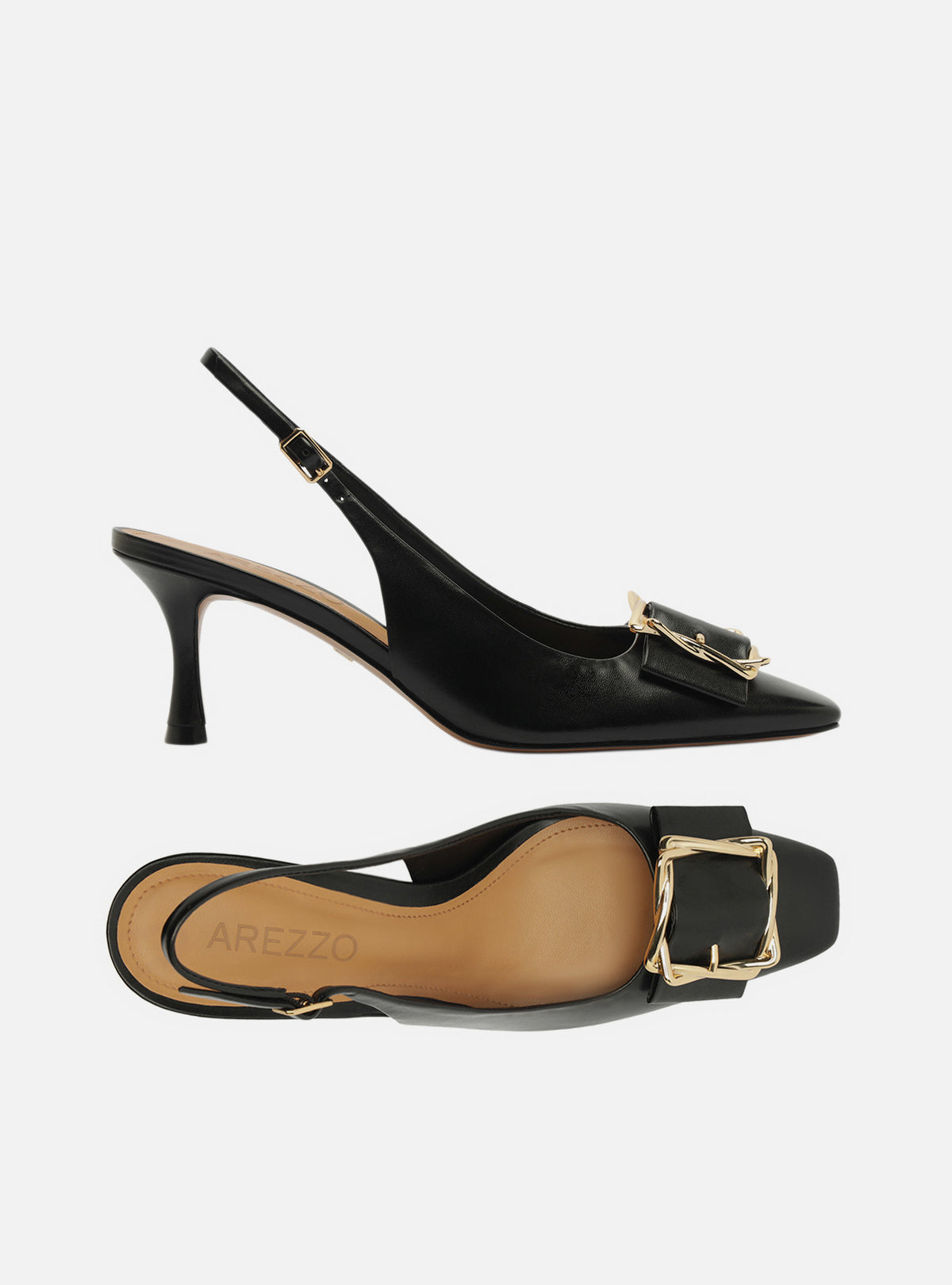 Florence Mid Stiletto Leather Pump Pumps Fall 26