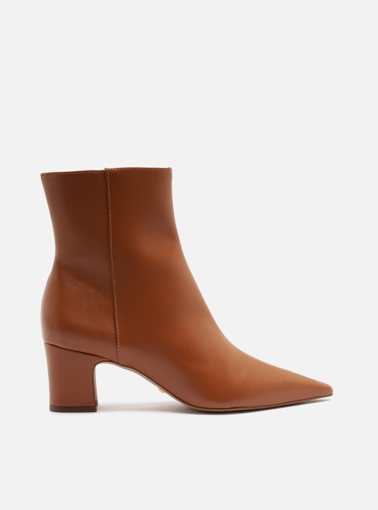 Jenna Mid Block Eco Leather Boot Booties F/25