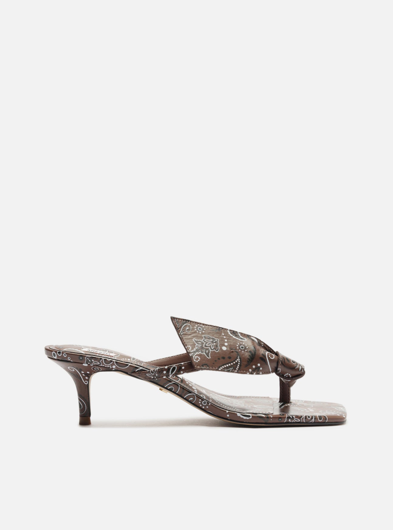Lidia Mid Stiletto Paisley Sandal Sandal FALL 24