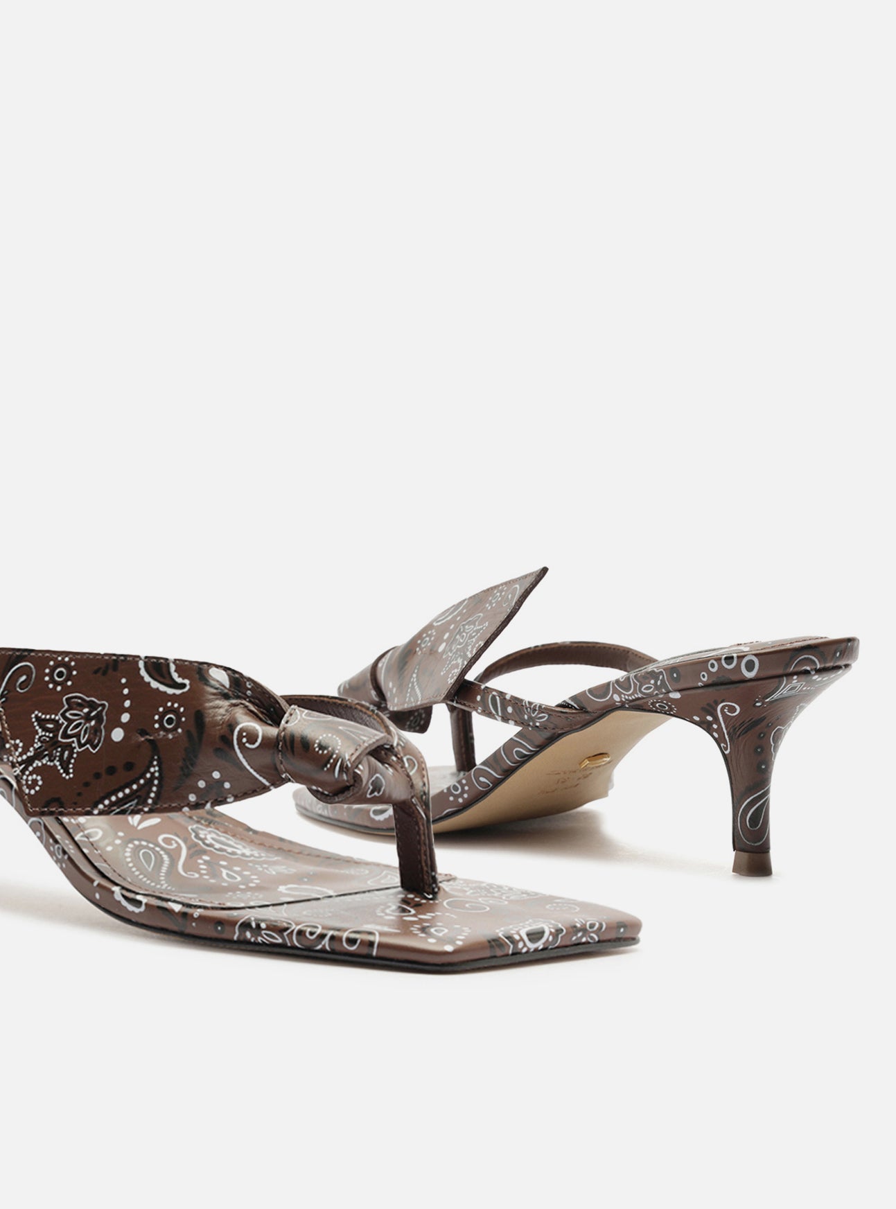 Lidia Mid Stiletto Paisley Sandal Sandal FALL 24