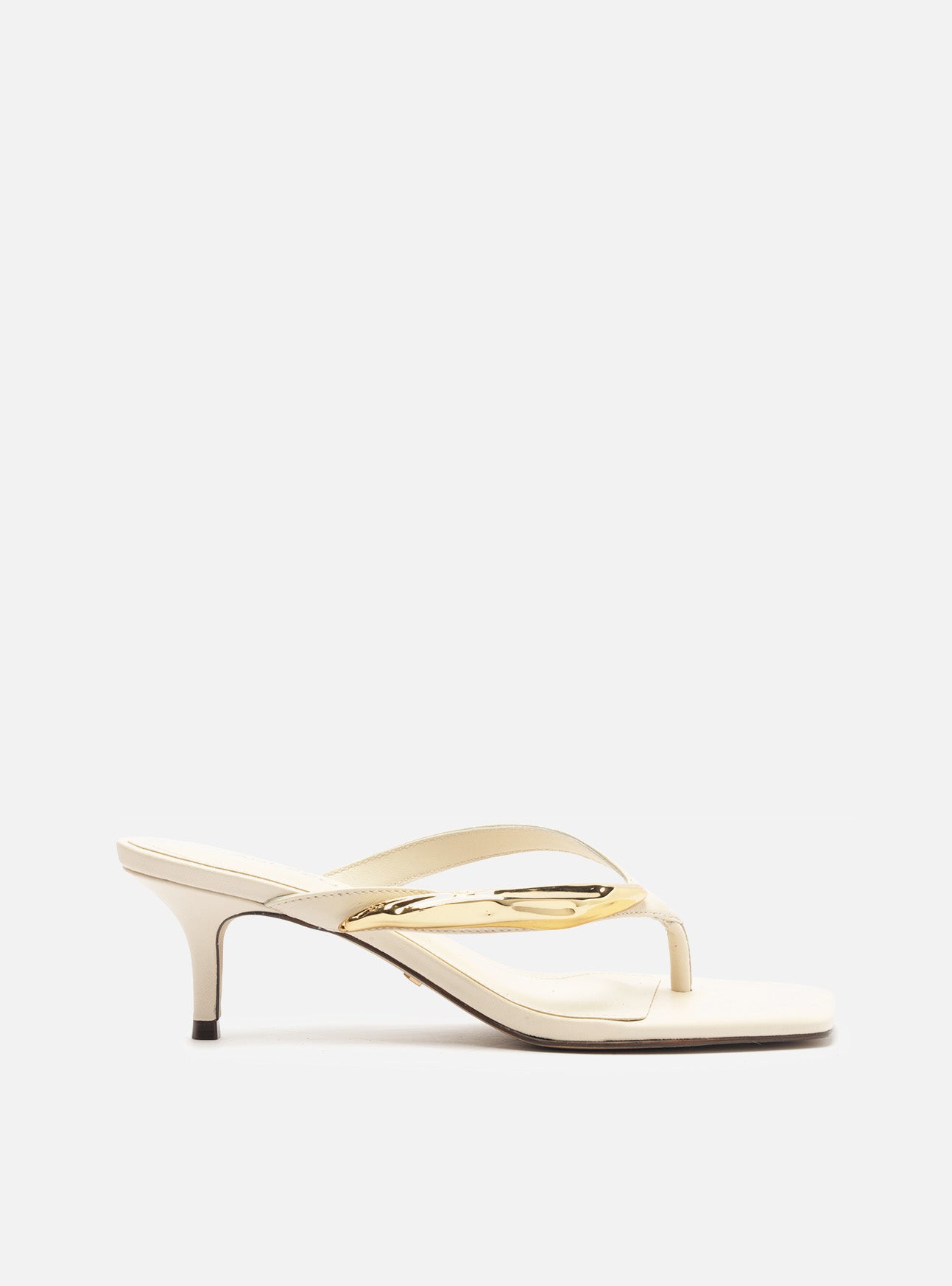 Gracey Mid Stiletto Leather Sandal Sandals F/25