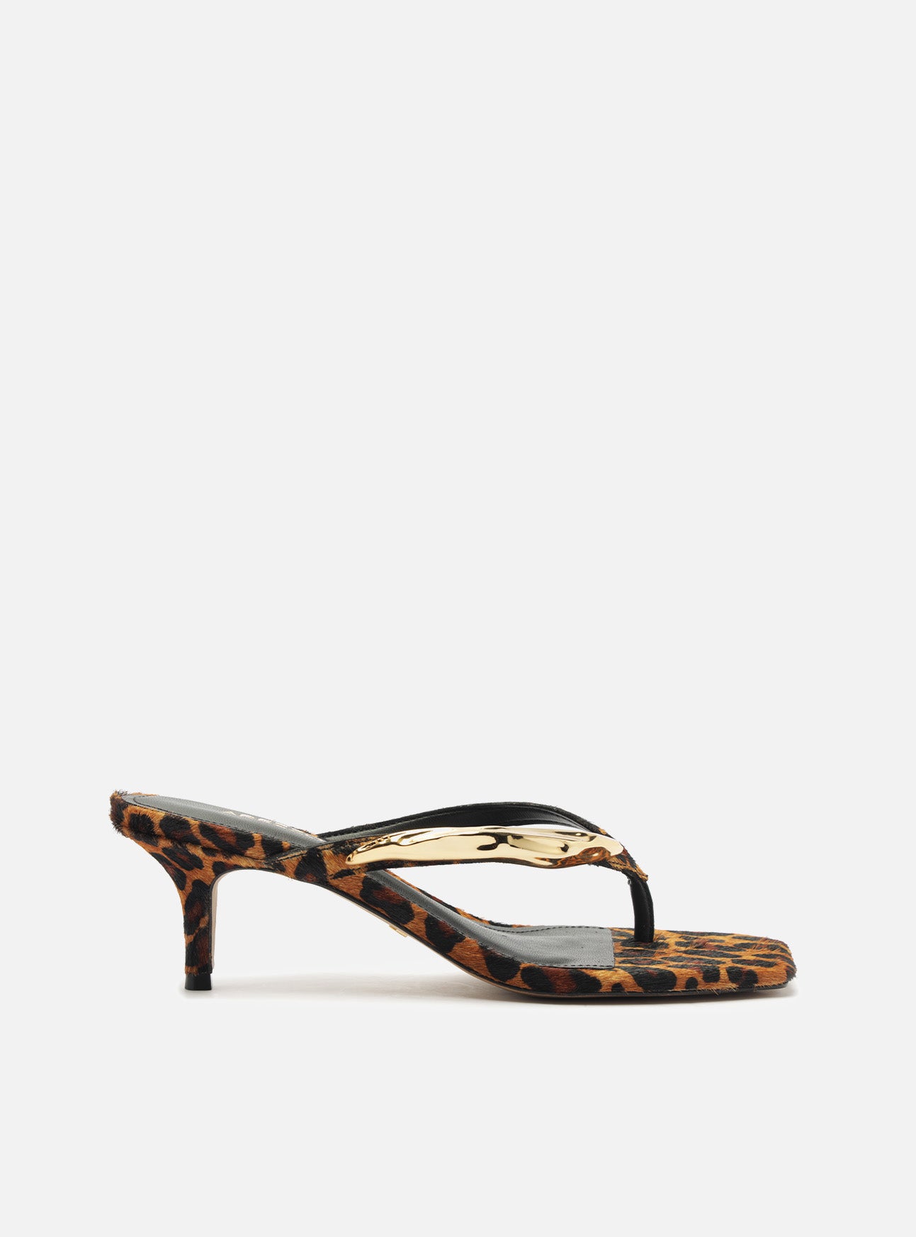 Gracey Mid Stiletto Leather Sandal Sandals F/25