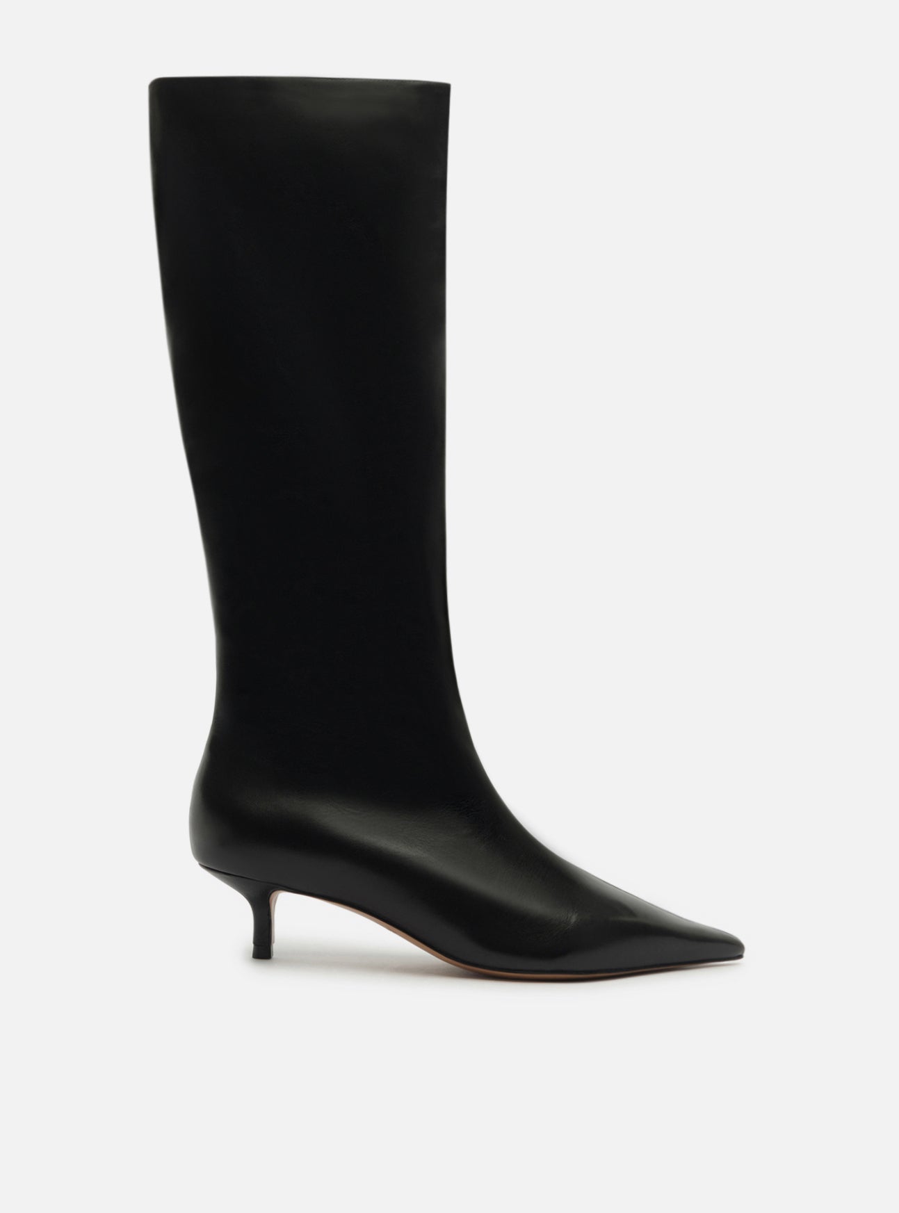 Mabel Low Stiletto Leather Boot Boots Fall 26