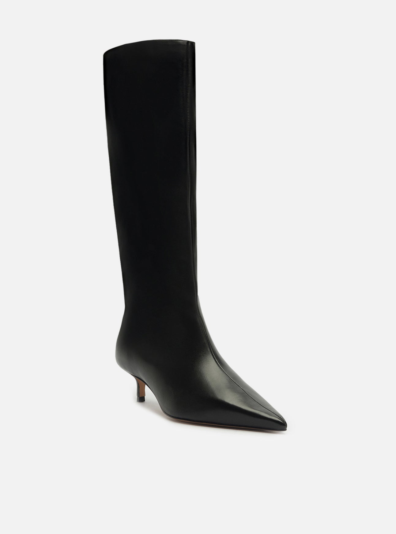 Mabel Low Stiletto Leather Boot Boots Fall 26