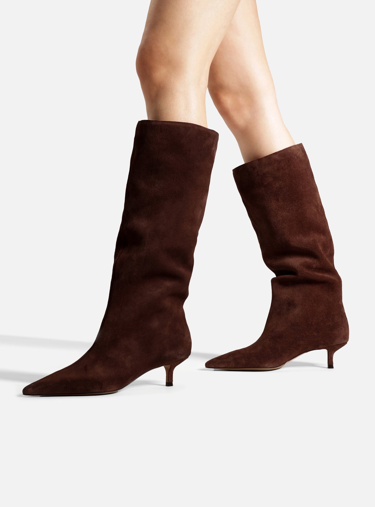 Mabel Low Stiletto Suede Boot Boots Fall 26