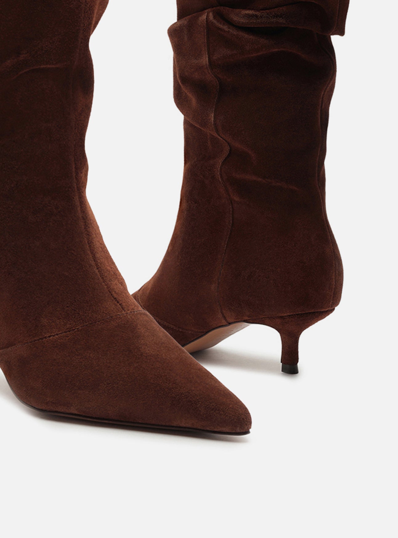 Skyler Low Stiletto Suede Boot Boots Fall 26