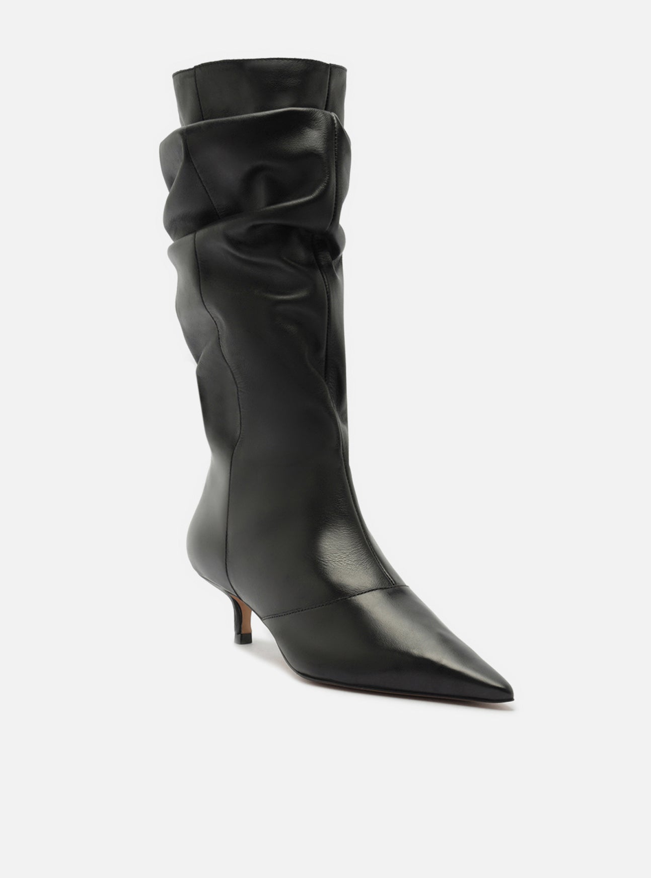Skyler Low Stiletto Leather Boot Boots Fall 26
