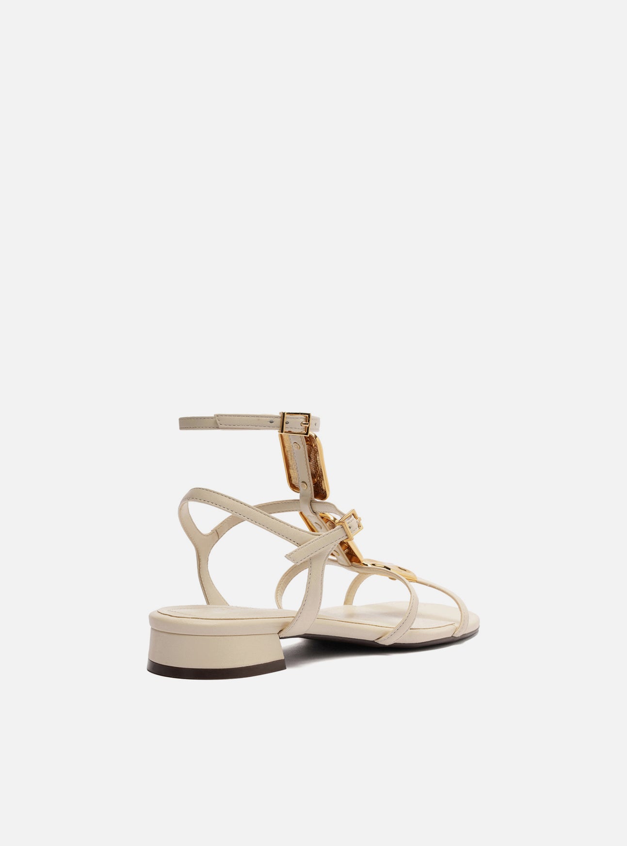 Gretta Leather Flat Flats F/25