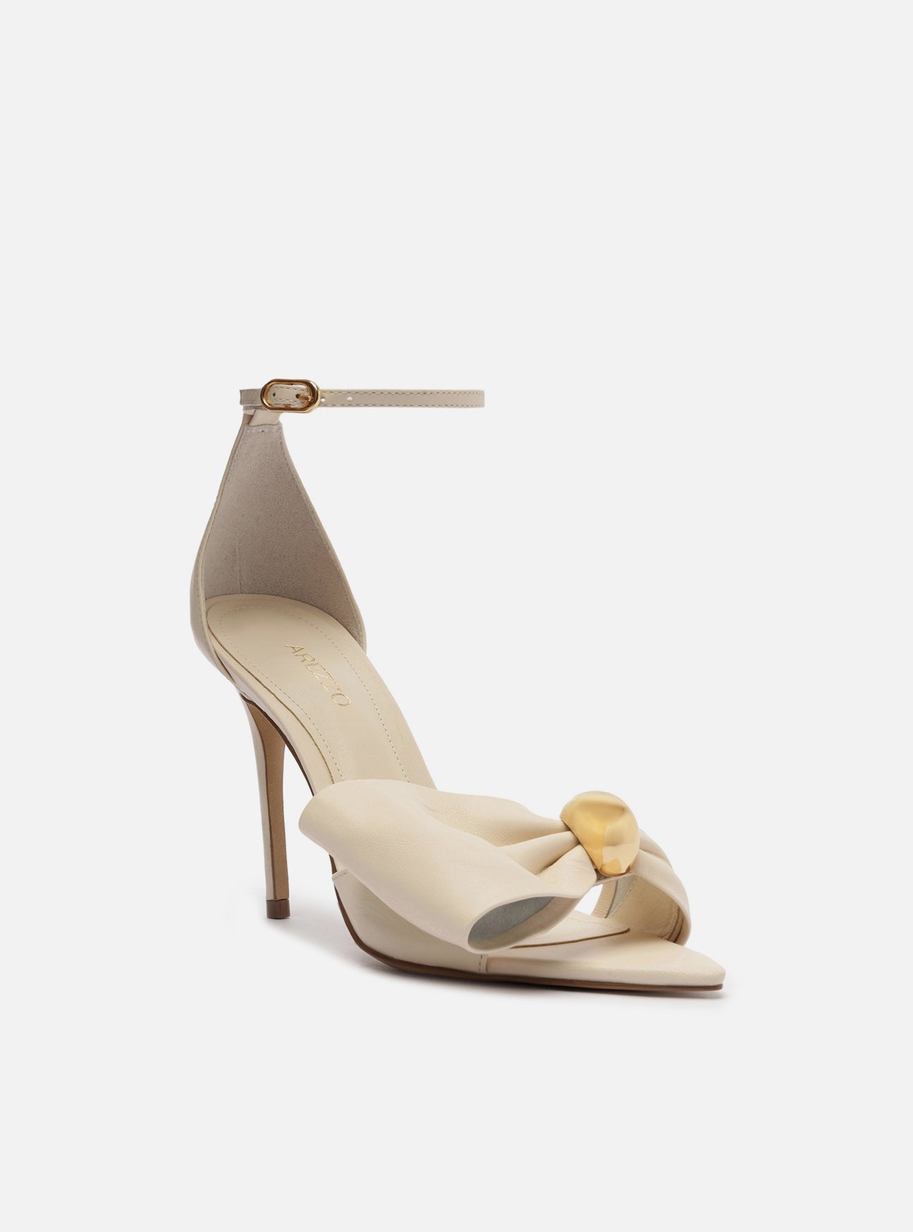 Rayna High Stiletto Leather Sandal Sandal F/25