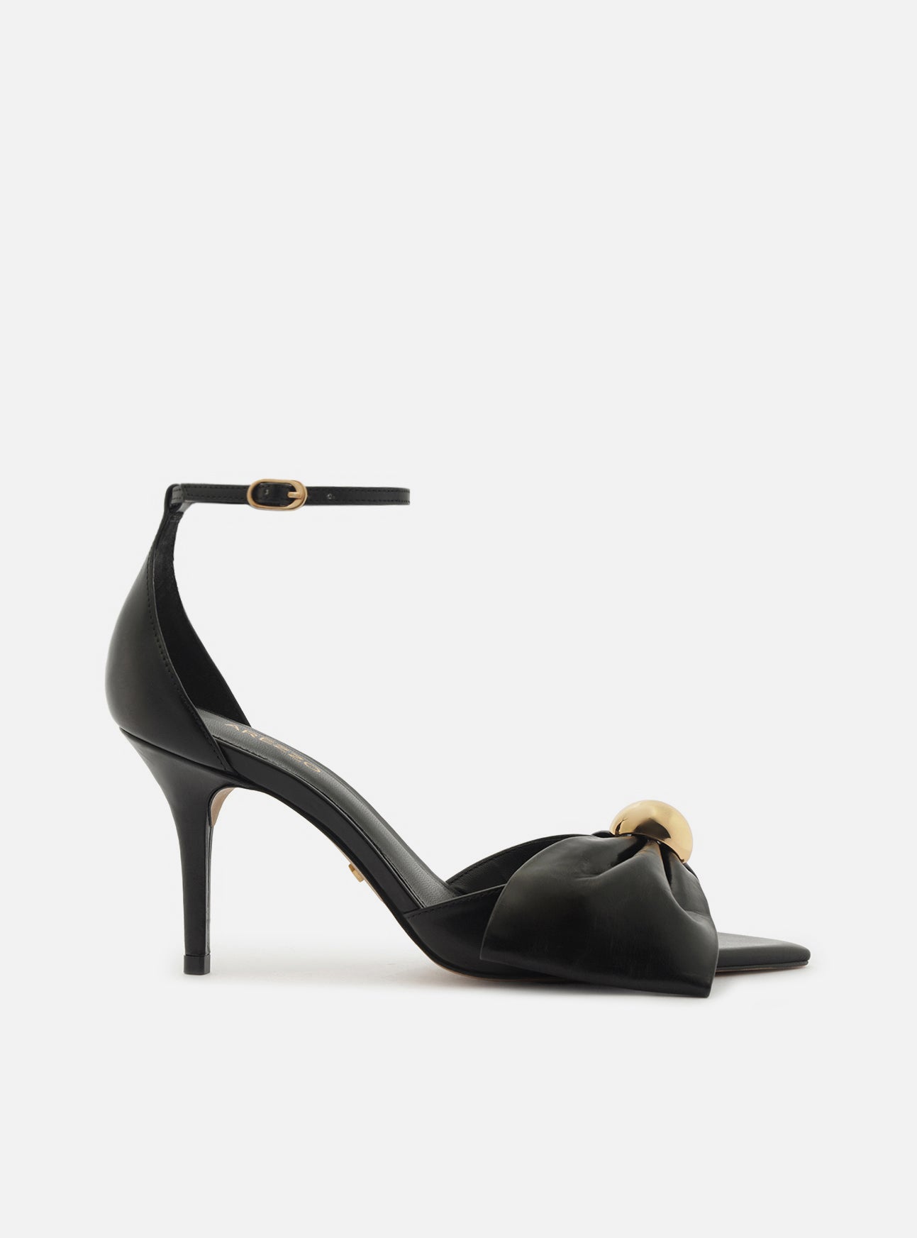 Rayna High Stiletto Leather Sandal Sandal F/25