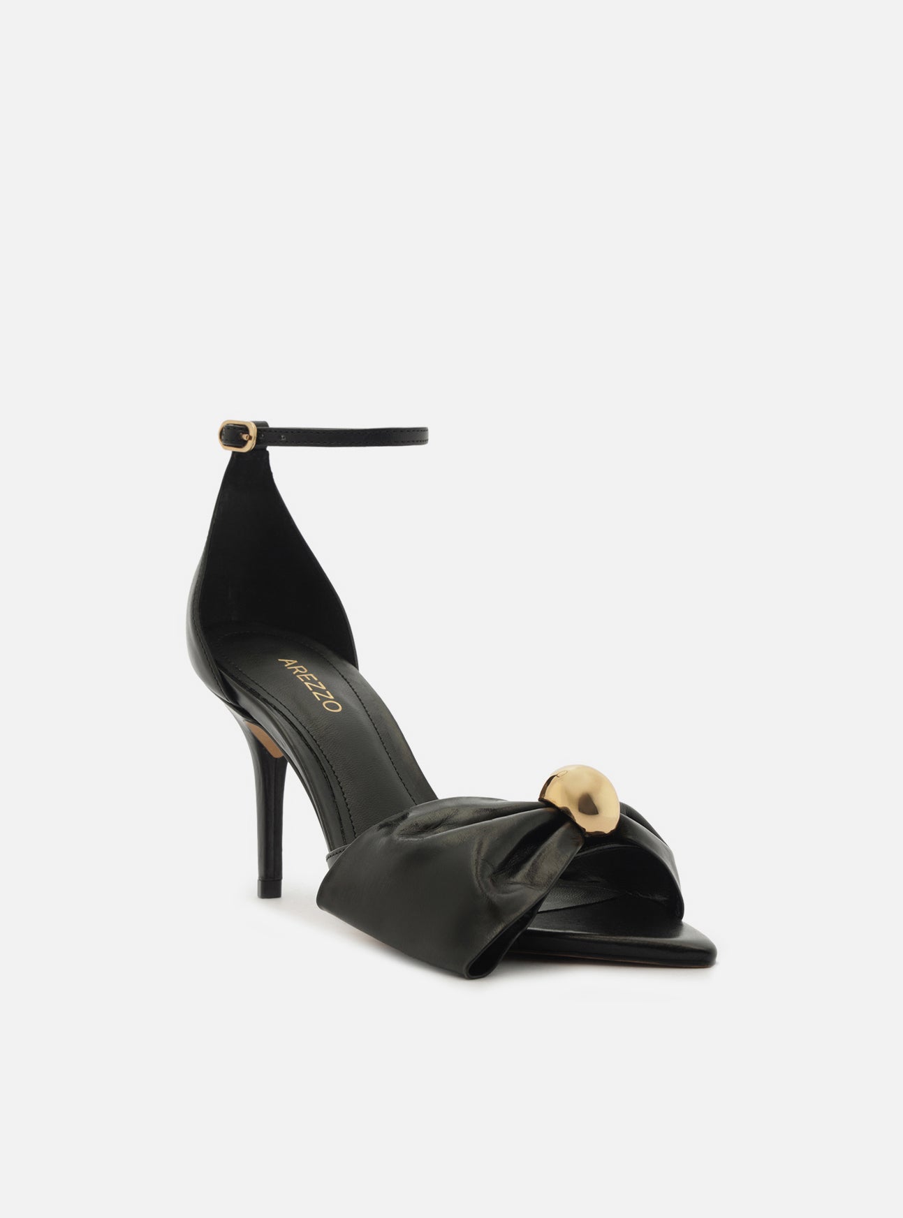 Rayna High Stiletto Leather Sandal Sandal F/25