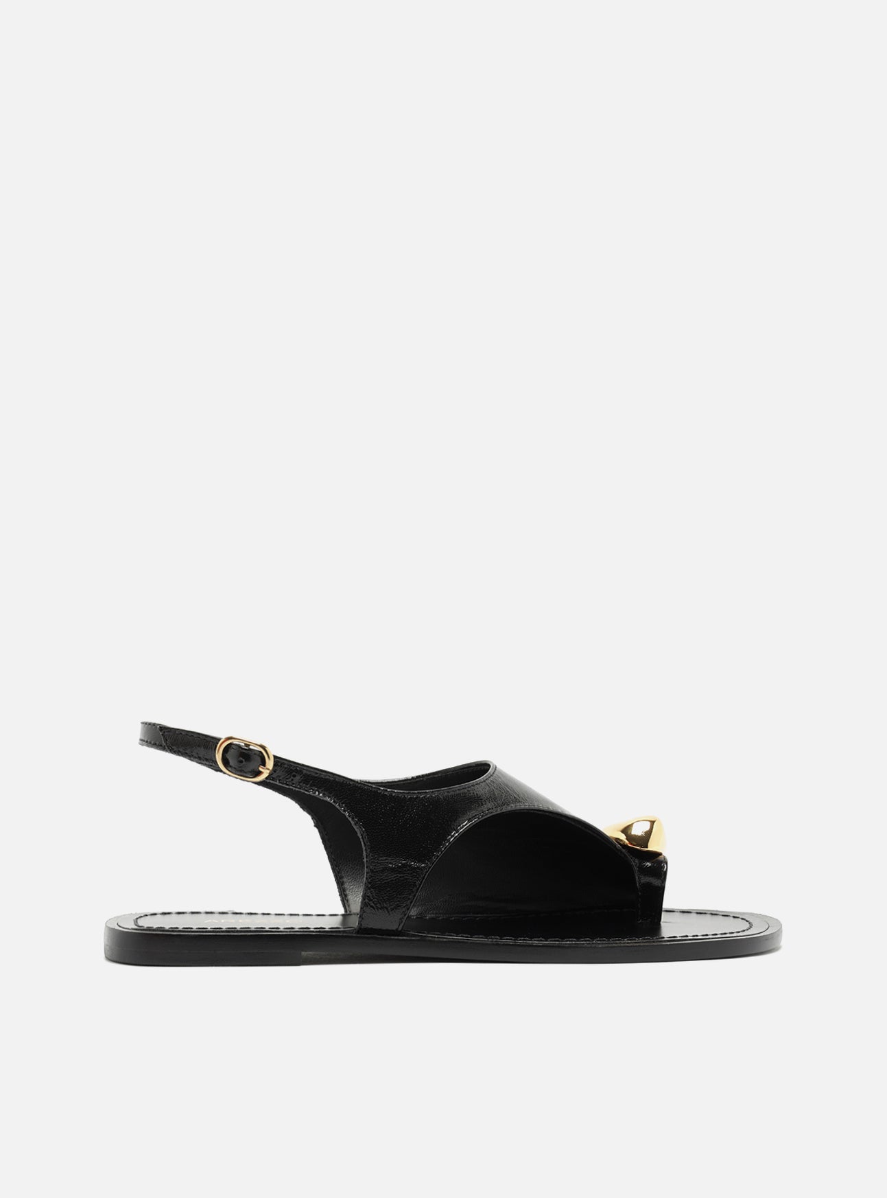 Freya Leather Flat Flats F/25