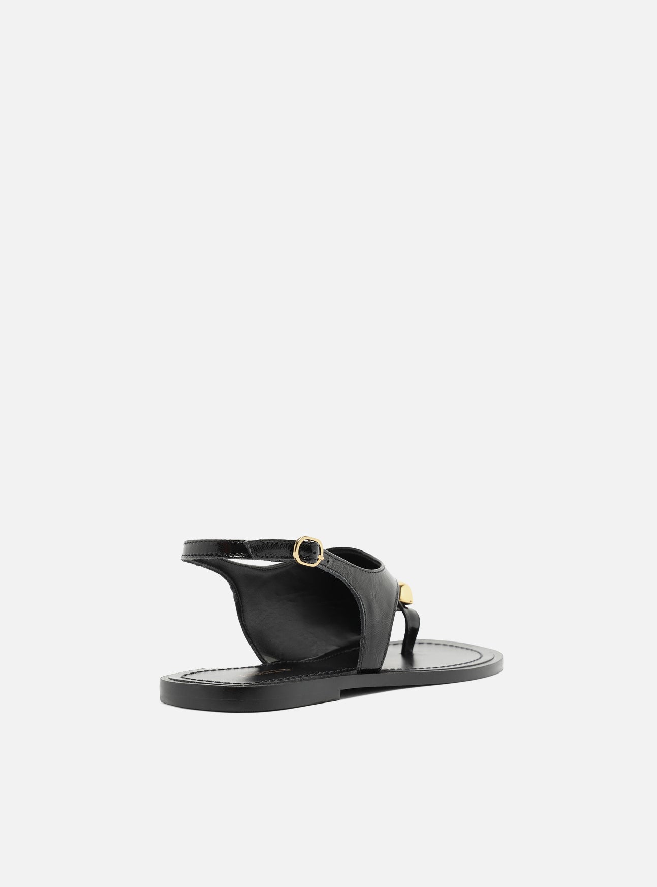 Freya Leather Flat Flats F/25