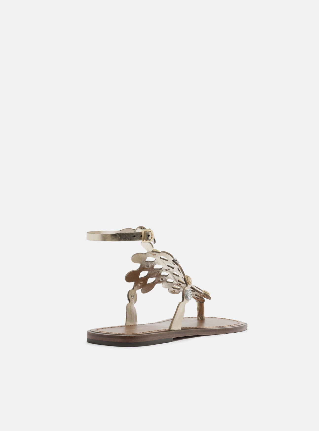 Haven Leather Flat Sandals S/26