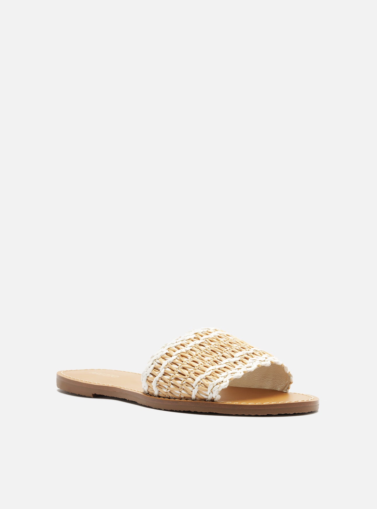 Liz Fabric Flat Sandals S/26
