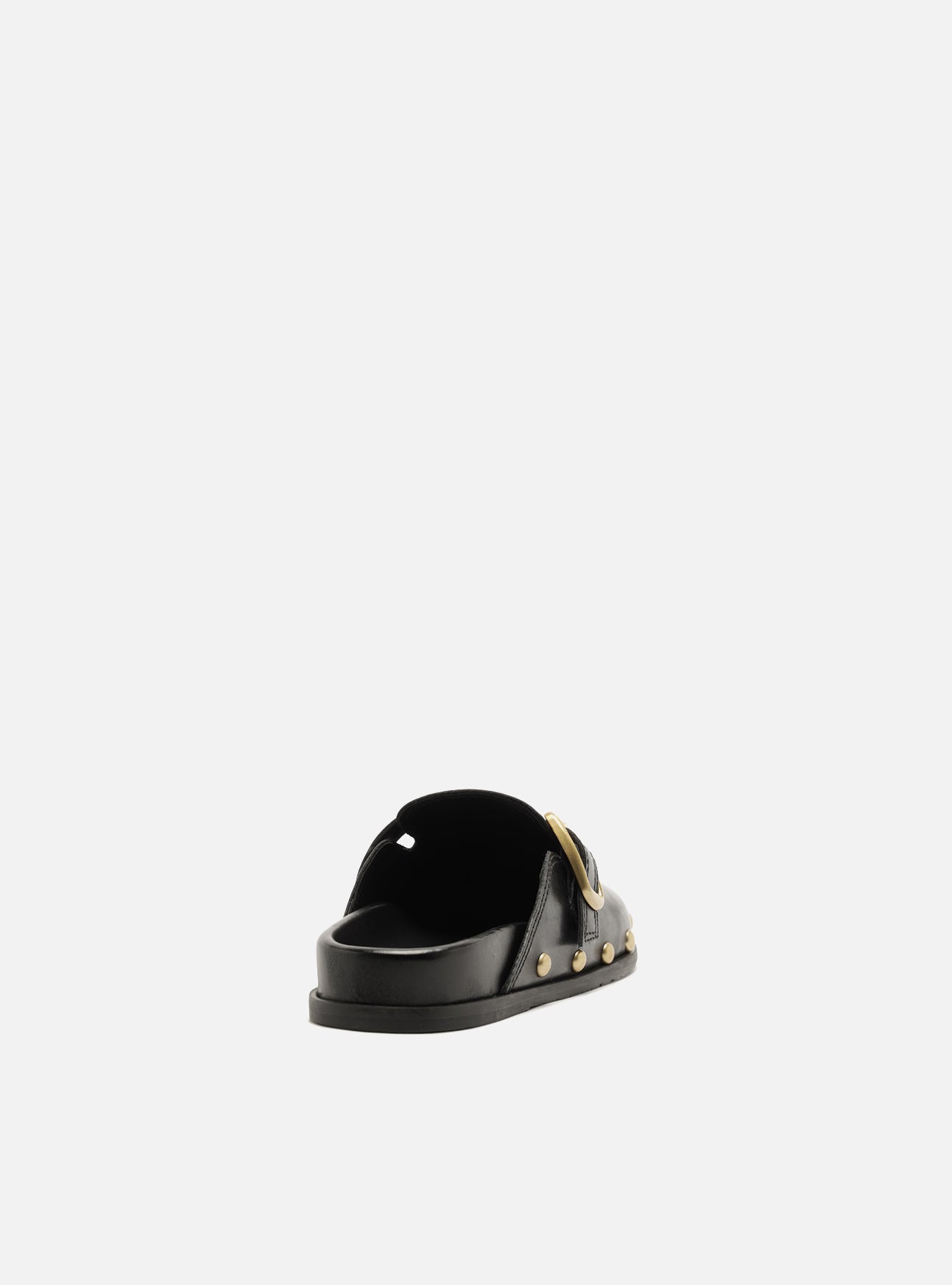 Jia Studs Leather Clog Flats Fall 26