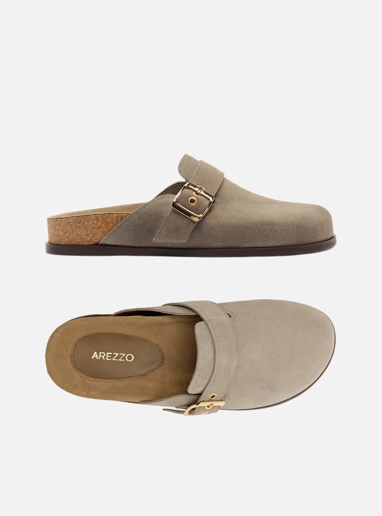 Jiana Leather Clog Flats Fall 26