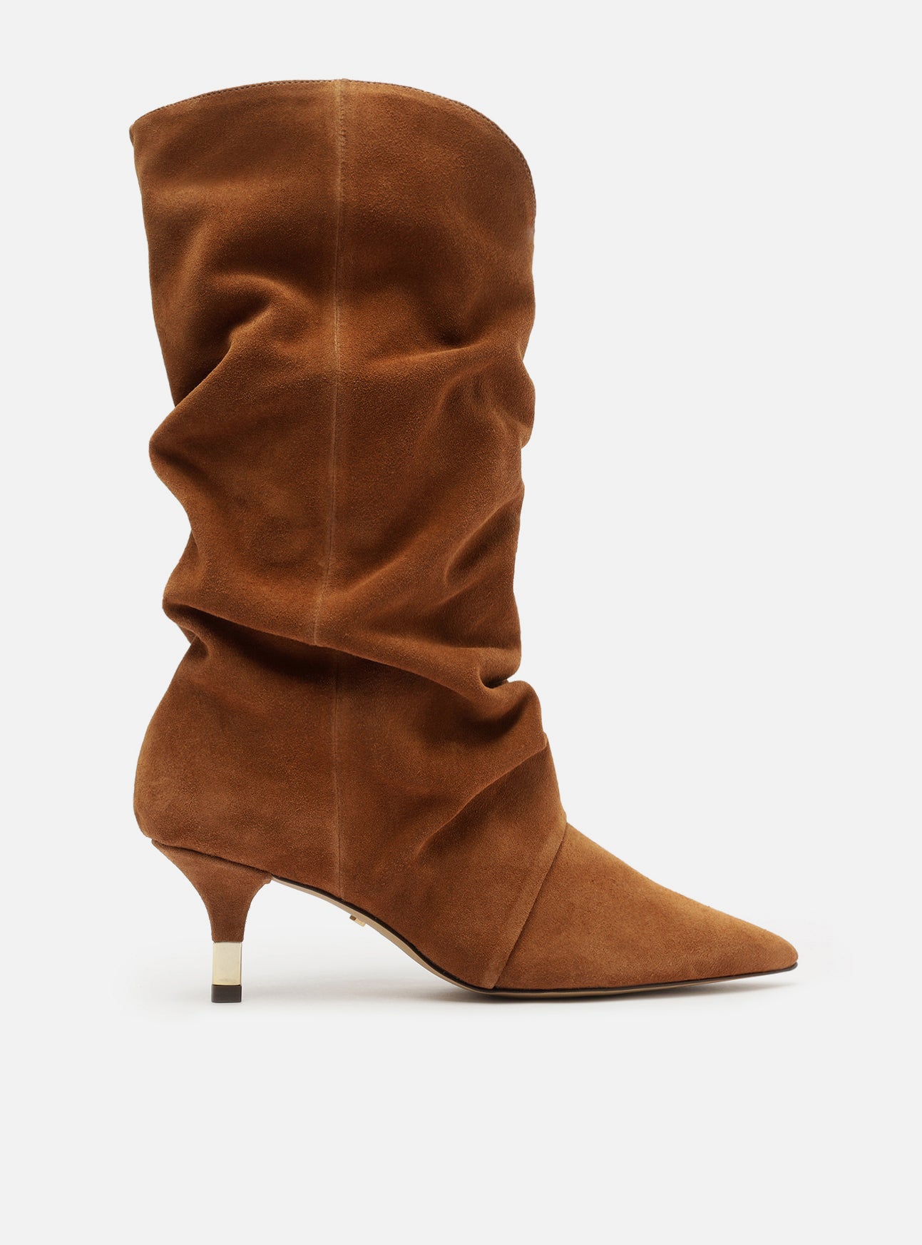 Sabrina Low Stiletto Leather Boot Boot F/25