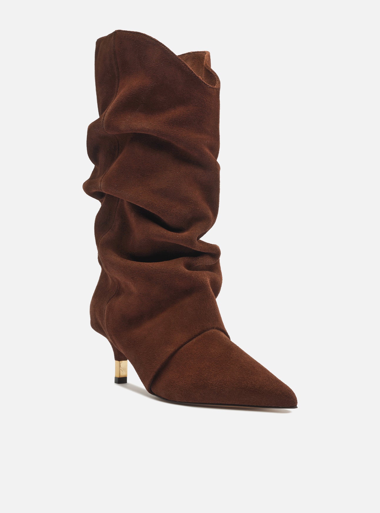 Sabrina Low Stiletto Suede Boot Boots Pre Fall 26