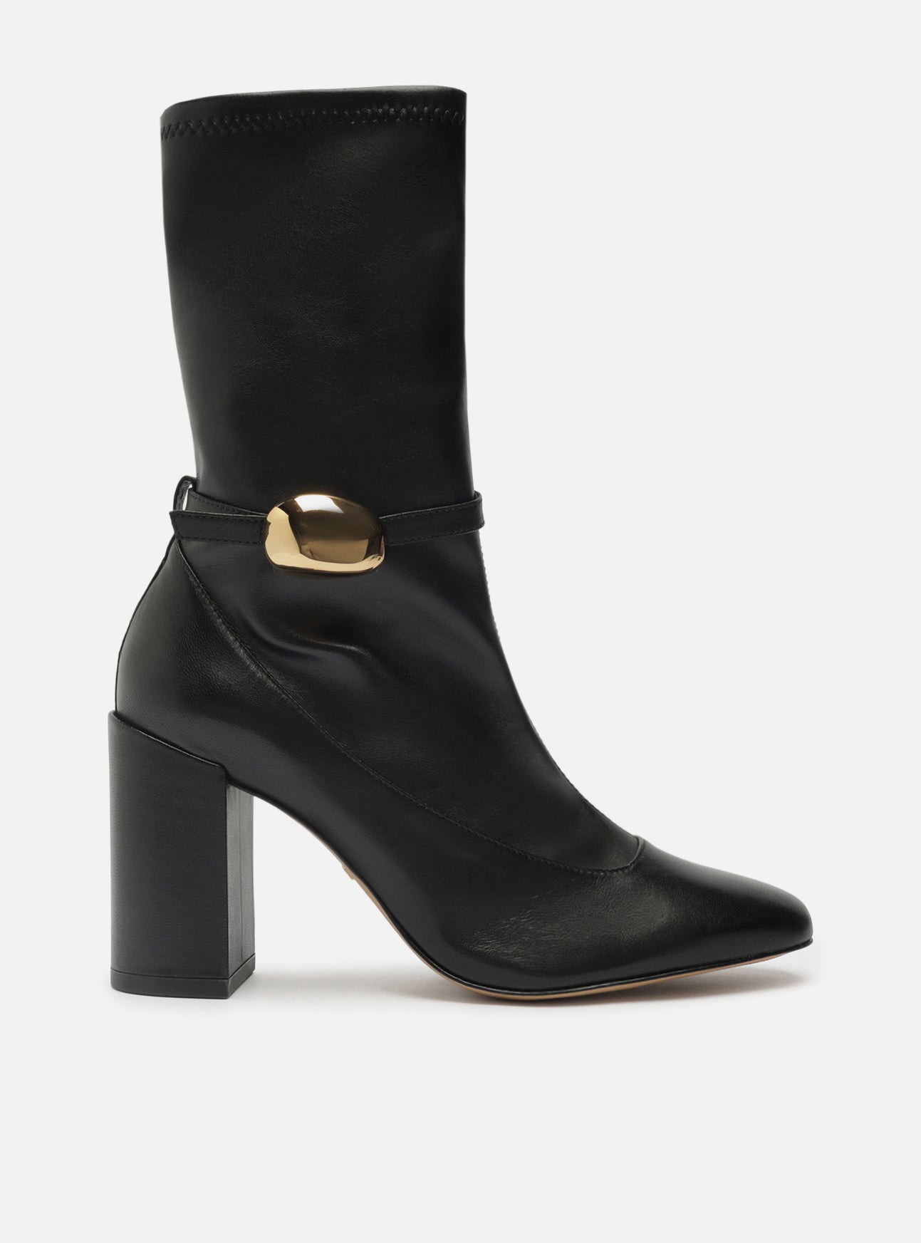 Farrah High Block Leather Boot Boot F/25