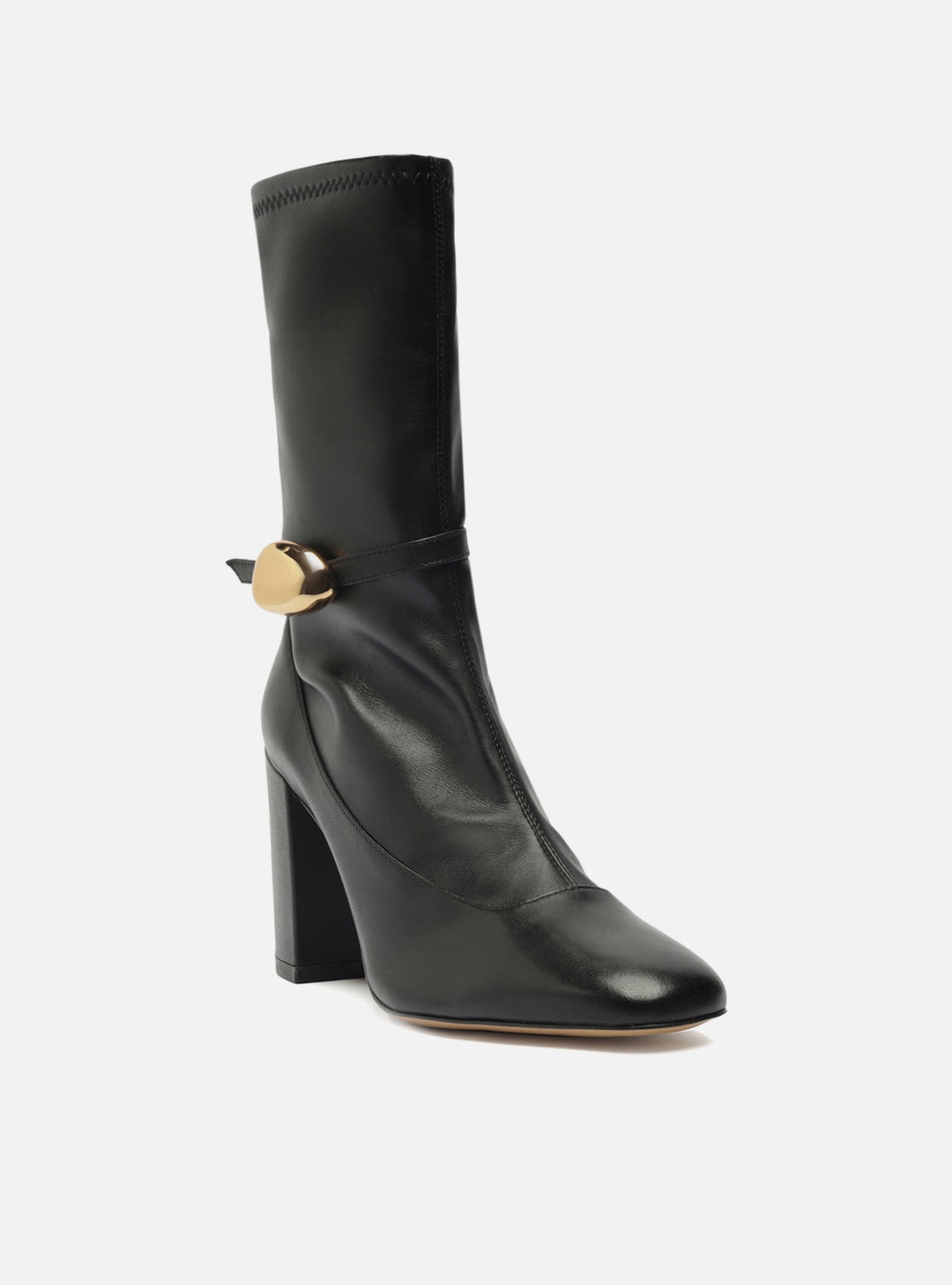 Farrah High Block Leather Boot Boot F/25