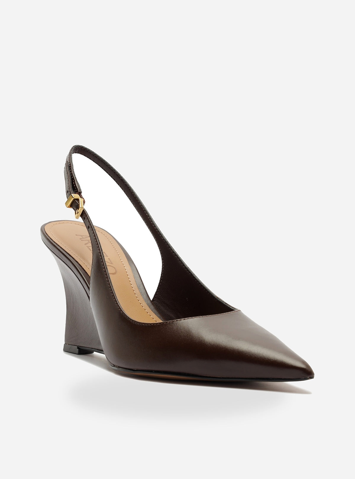 Rowen Wedge Leather Pump Pumps Fall 26