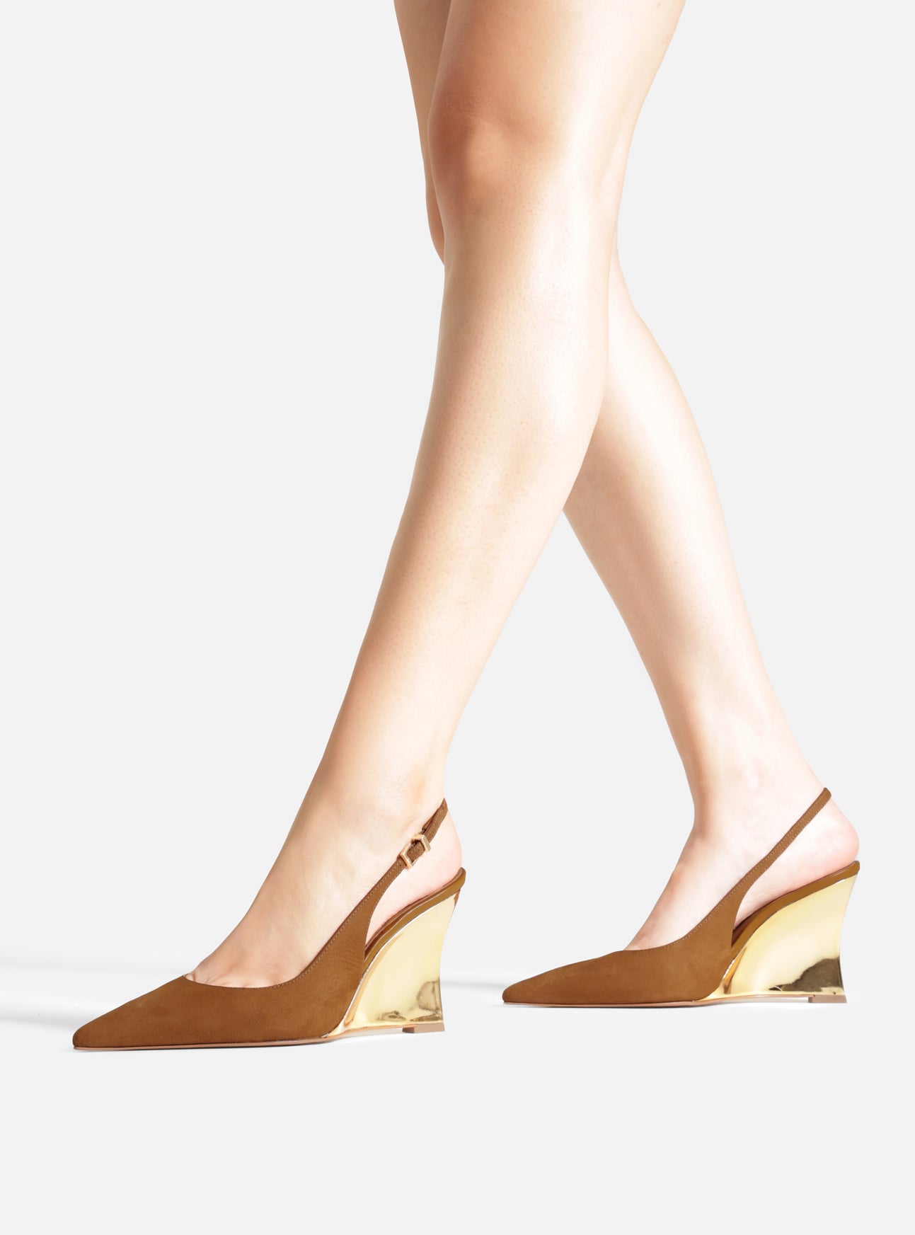 Rowen Wedge Suede Pump Pumps Fall 26