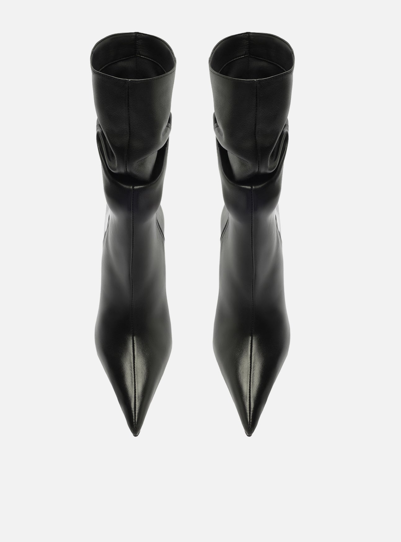 Cara Wedge Leather Bootie Booties Fall 26
