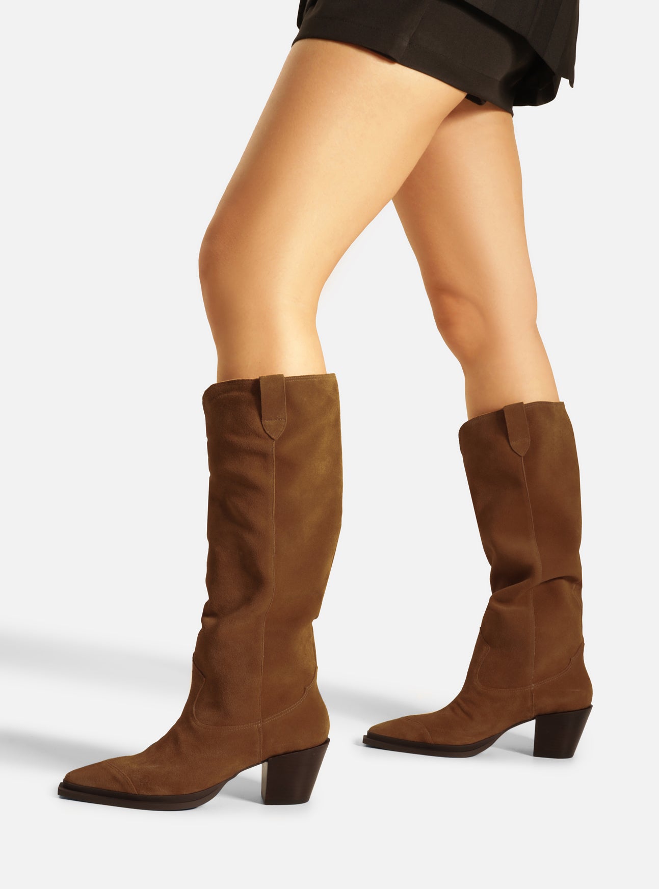 Dakota Low Block Leather Boot Boots F/25