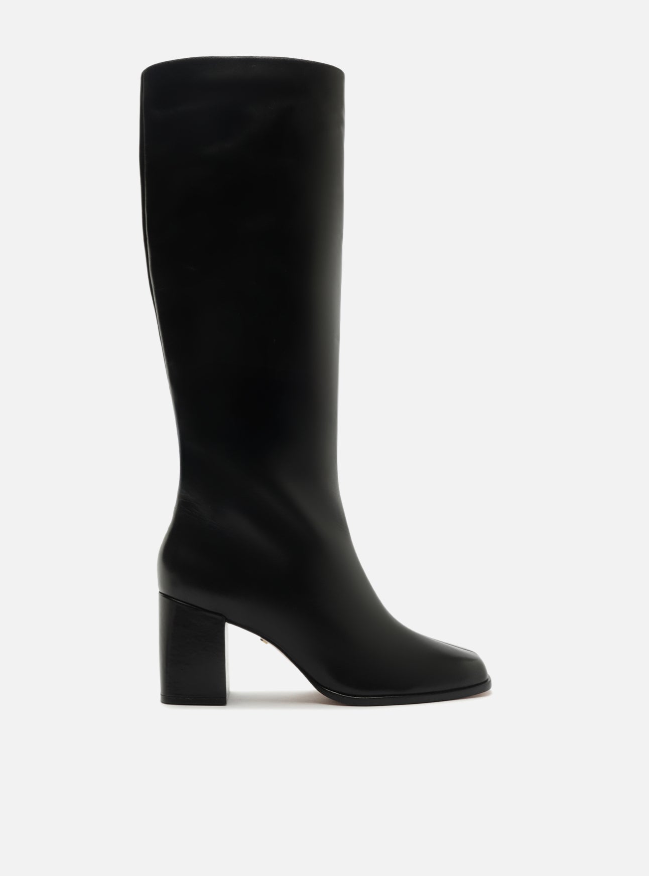 Nancy Mid Block Leather Boot Boots Fall 26