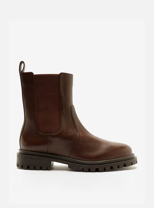 Brandy Leather Bootie Booties Fall 26