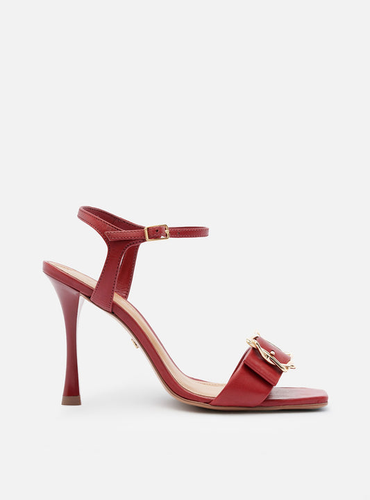 Florence High Stiletto Leather Sandal