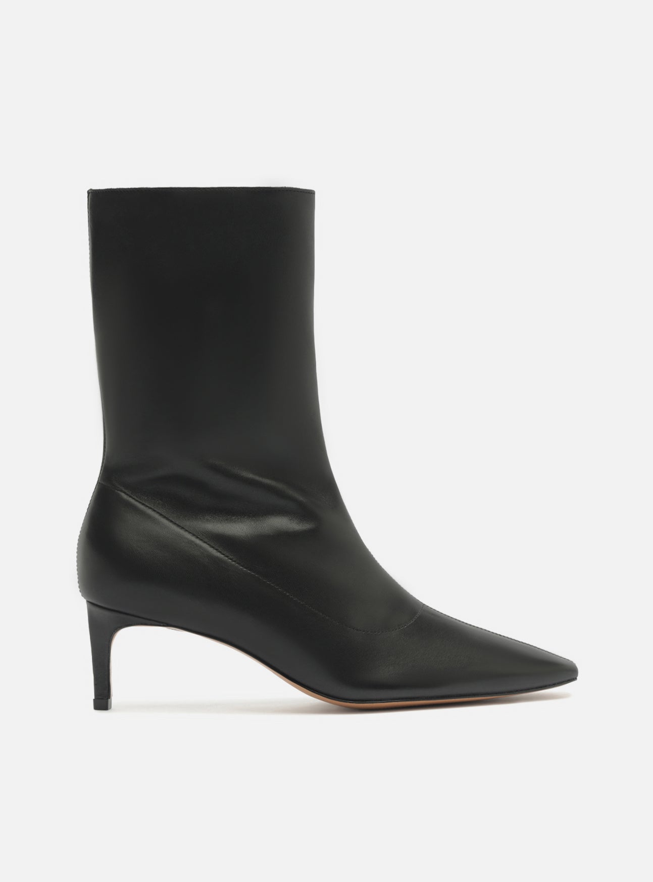 Emmett Low Stiletto Leather Bootie Booties Fall 26