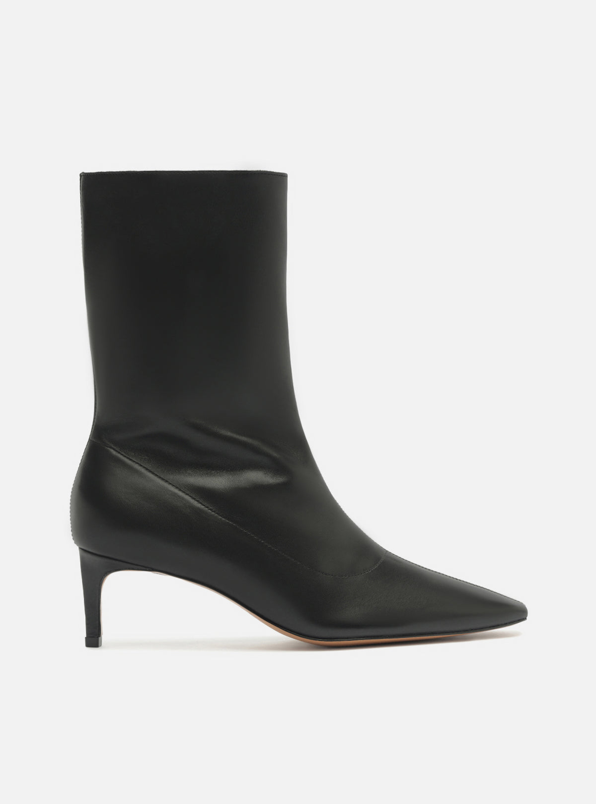 Emmett Low Stiletto Leather Bootie Booties Fall 26