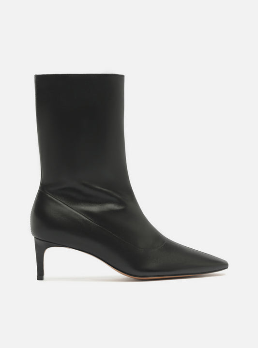 Emmett Low Stiletto Leather Bootie Booties Fall 26