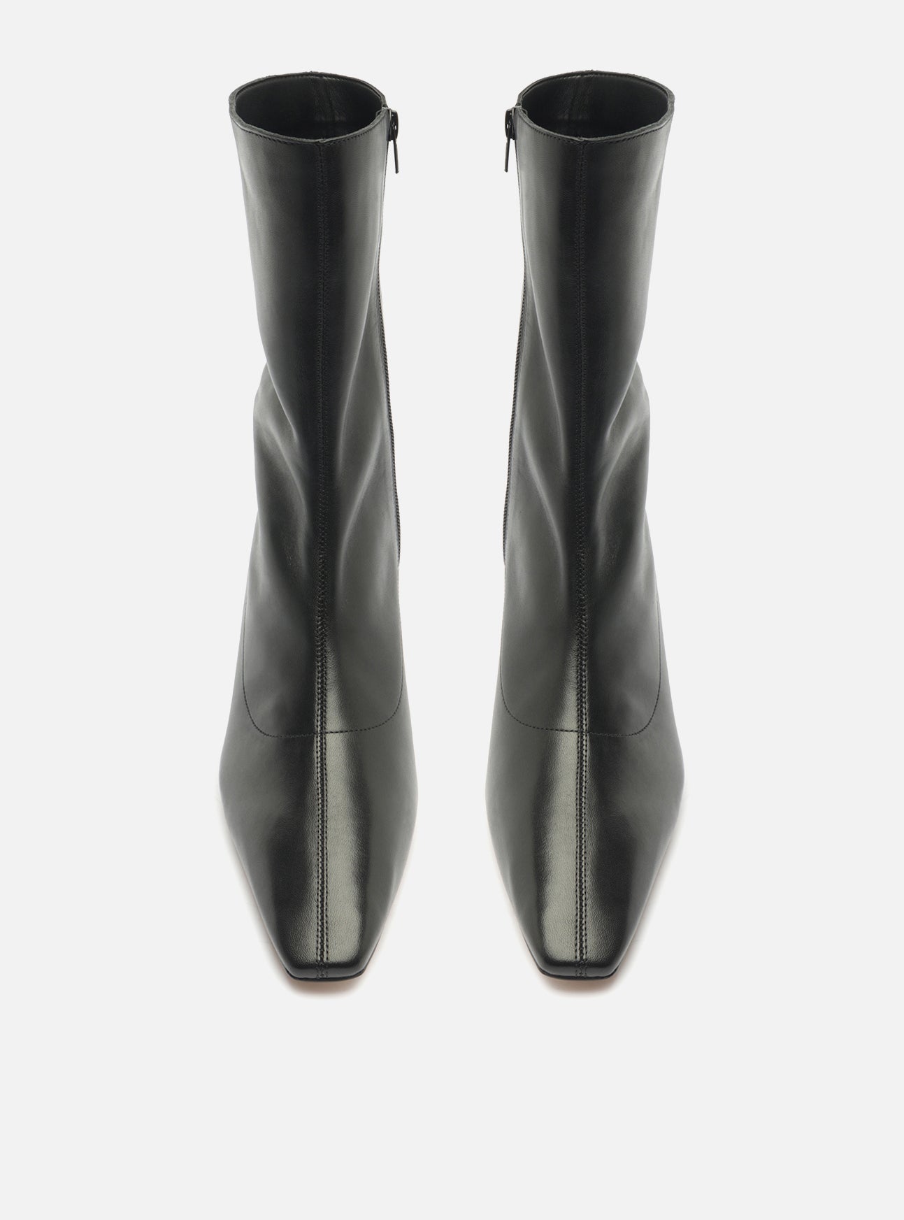 Emmett Low Stiletto Leather Bootie Booties Fall 26