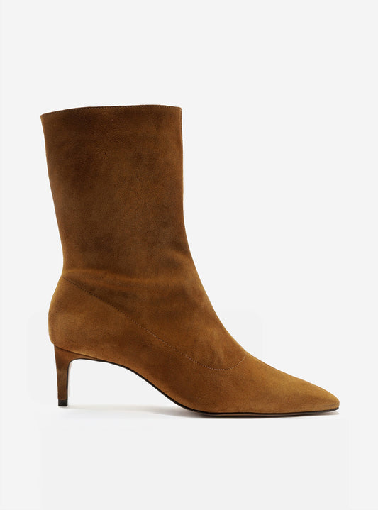 Emmett Low Stiletto Suede Bootie Booties Fall 26