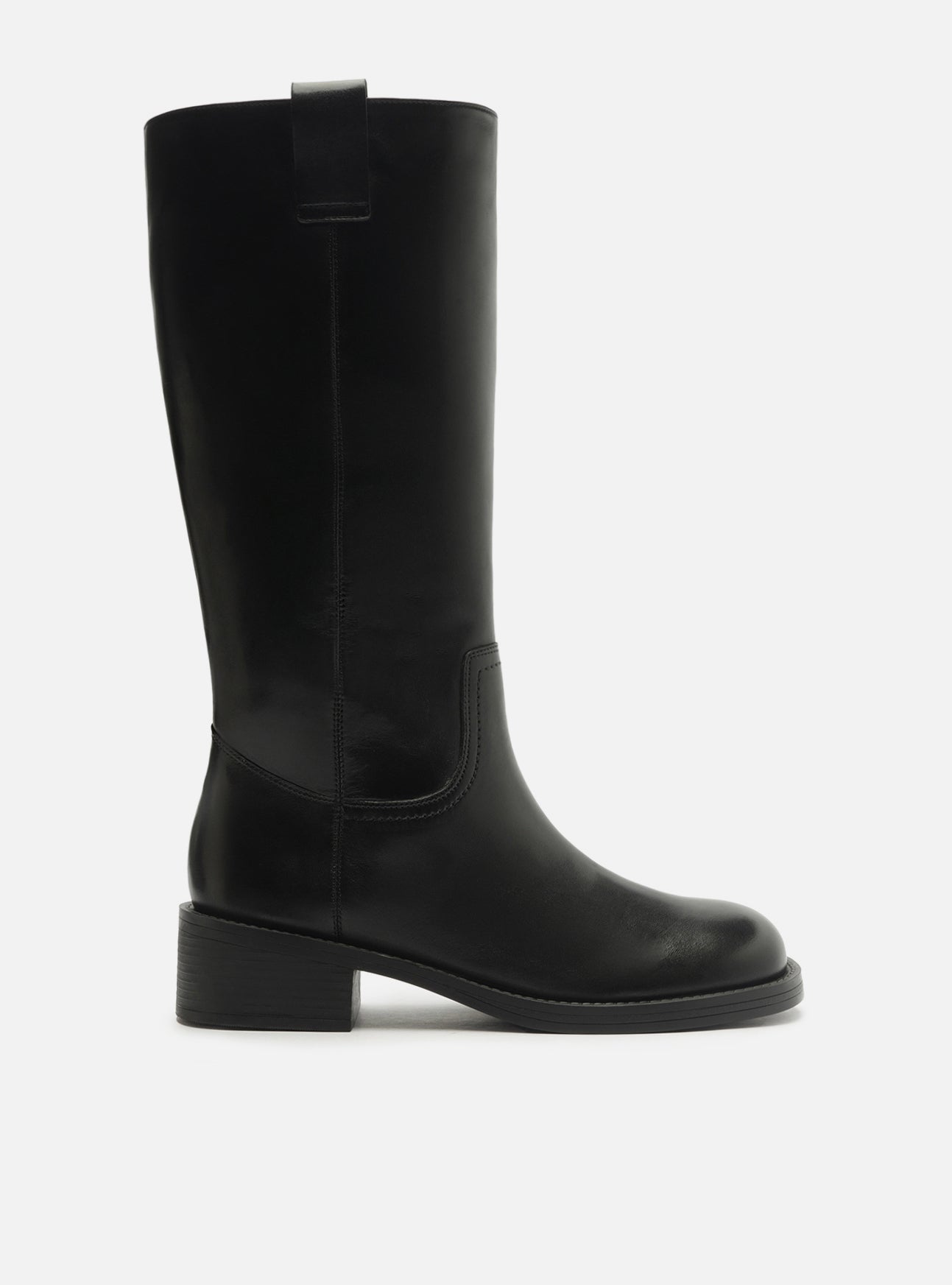 Hadley Low Block Leather Boot Boots F/25