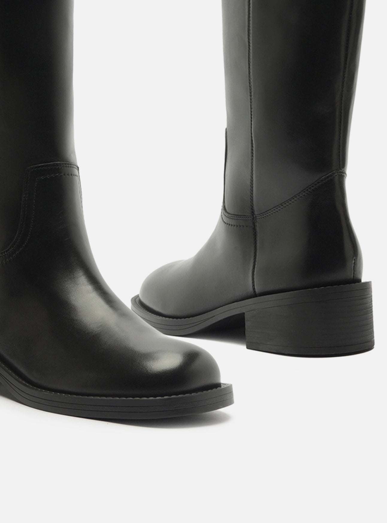 Hadley Low Block Leather Boot Boots F/25