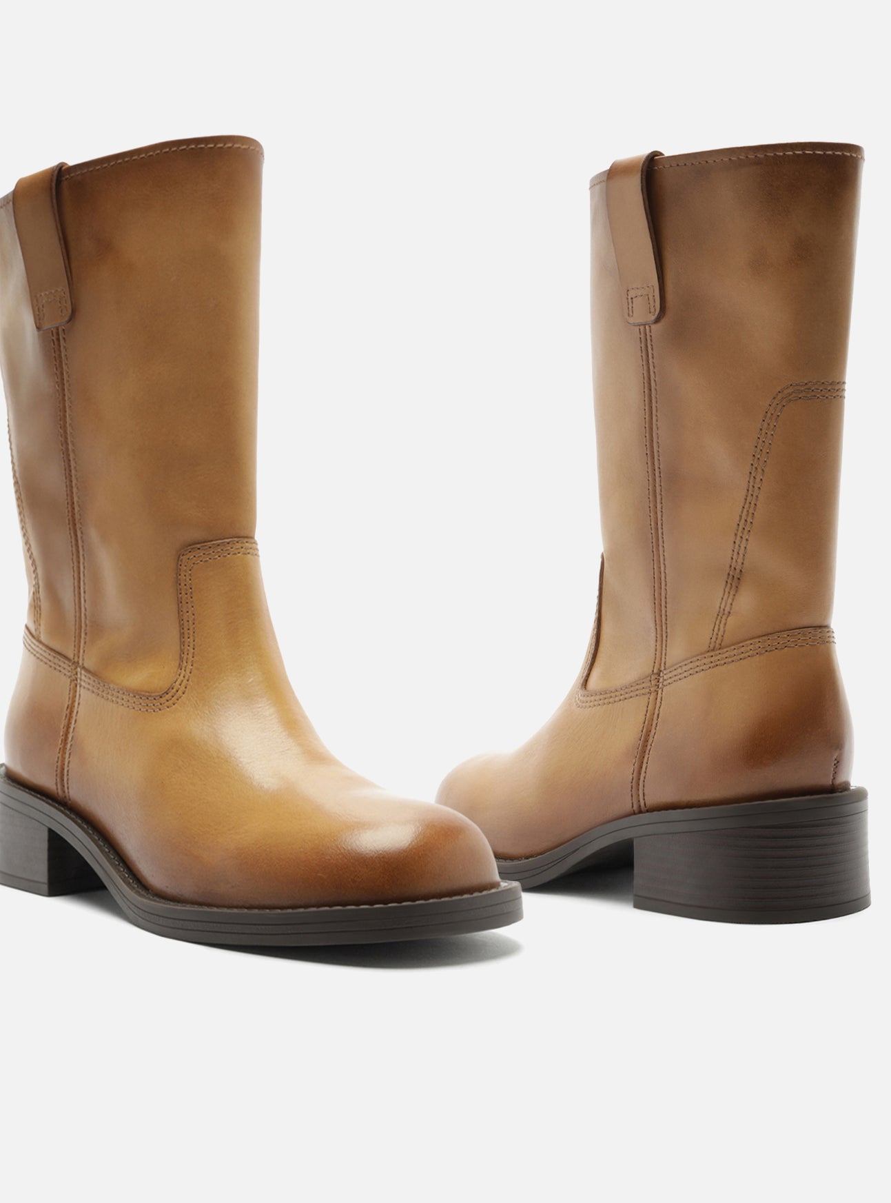Kerra Mid Shaft Leather Boot Boots Fall 26