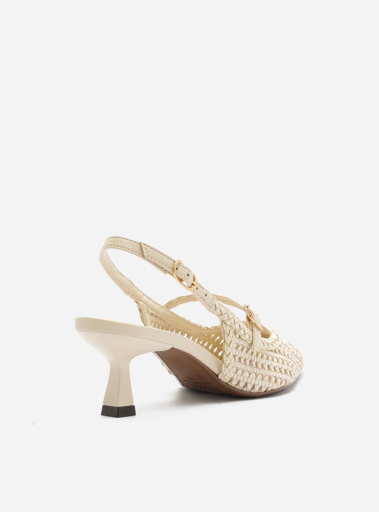 Hazel Mid Stiletto Leather Pump Pumps S/26