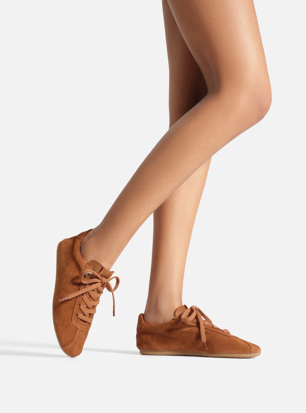 Maureen Suede Flat Sneaker Sneakers Fall 26