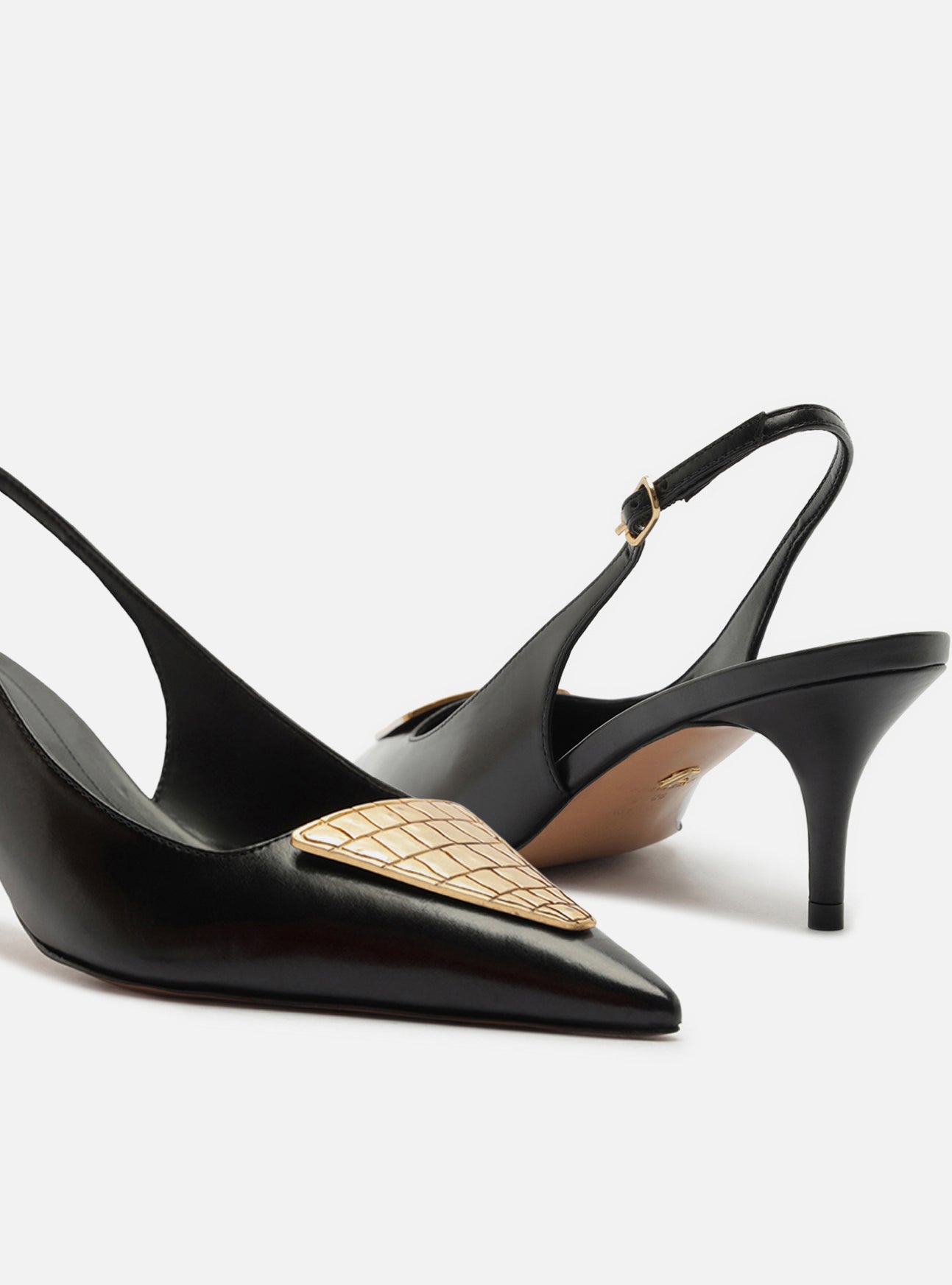 Berkely Mid Stiletto Leather Pump Pumps Fall 26
