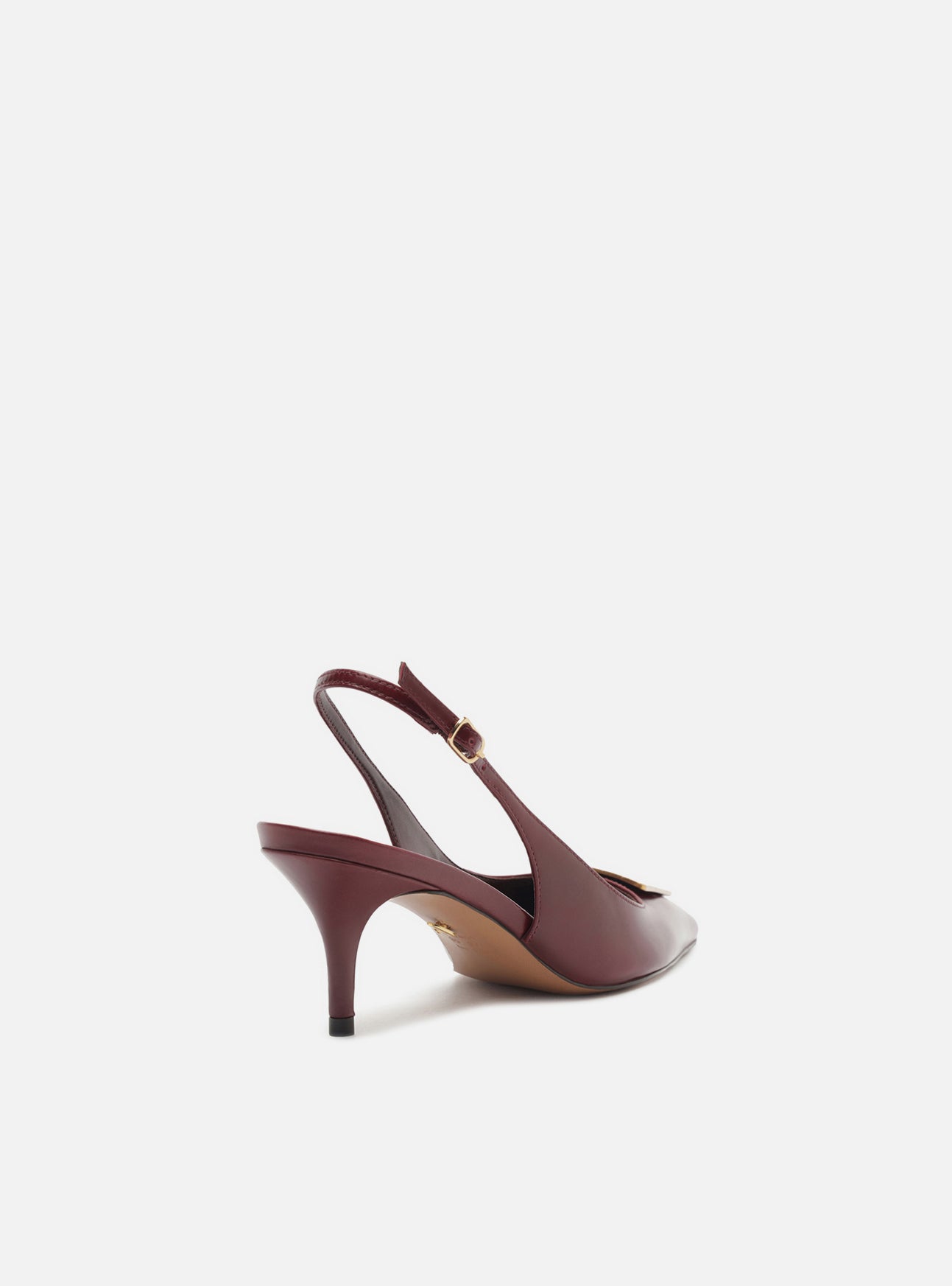 Berkely Mid Stiletto Leather Pump Pumps Fall 26