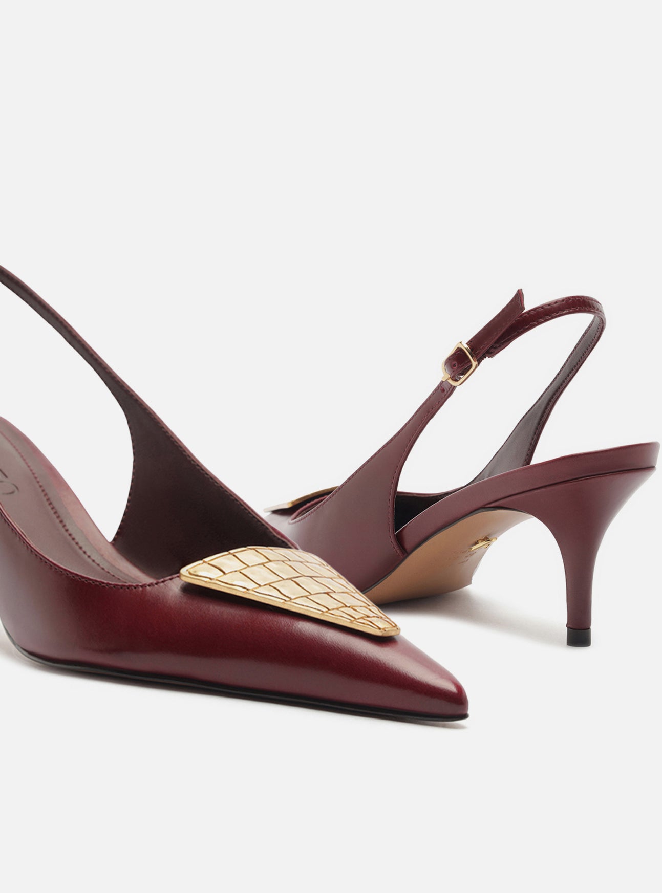 Berkely Mid Stiletto Leather Pump Pumps Fall 26