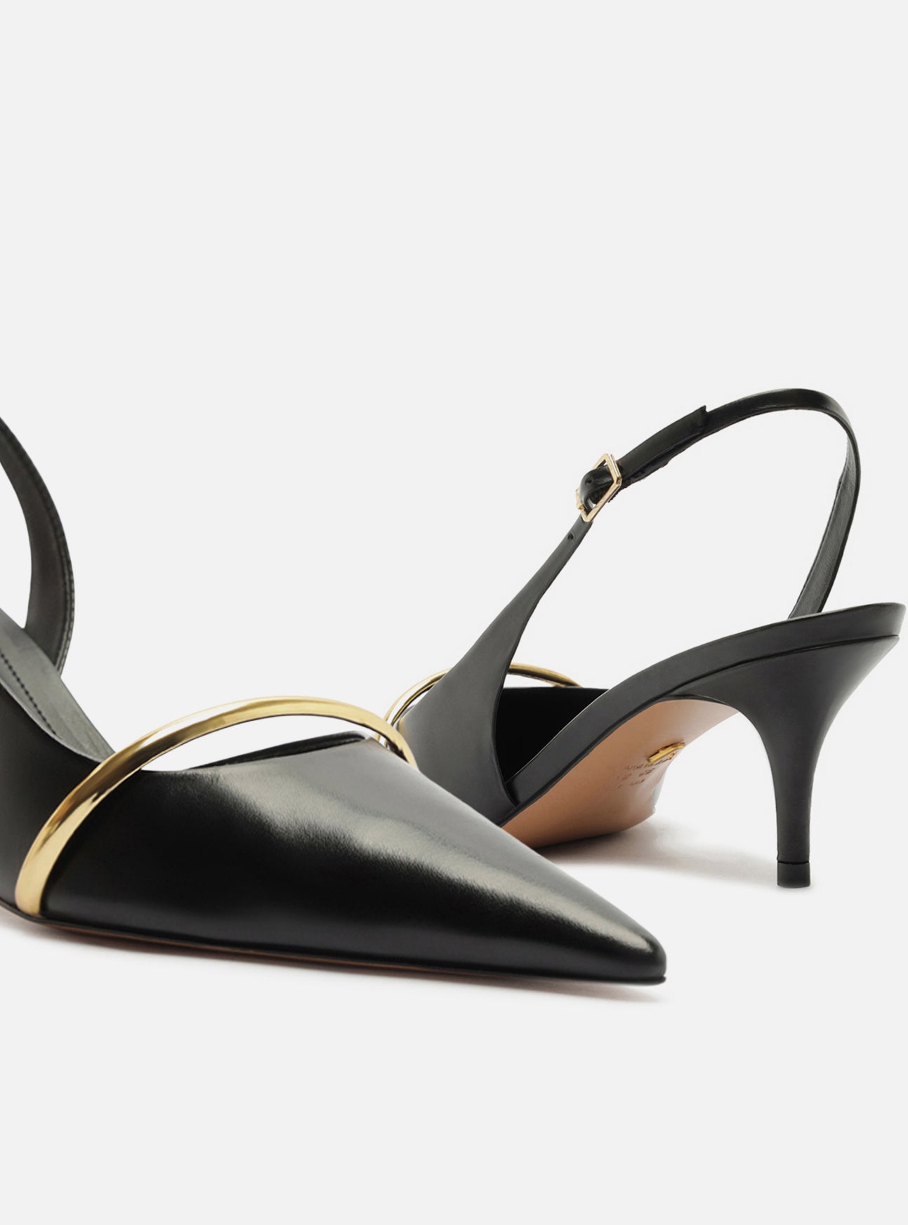 Margaret Mid Stiletto Leather Pump Pumps Fall 26