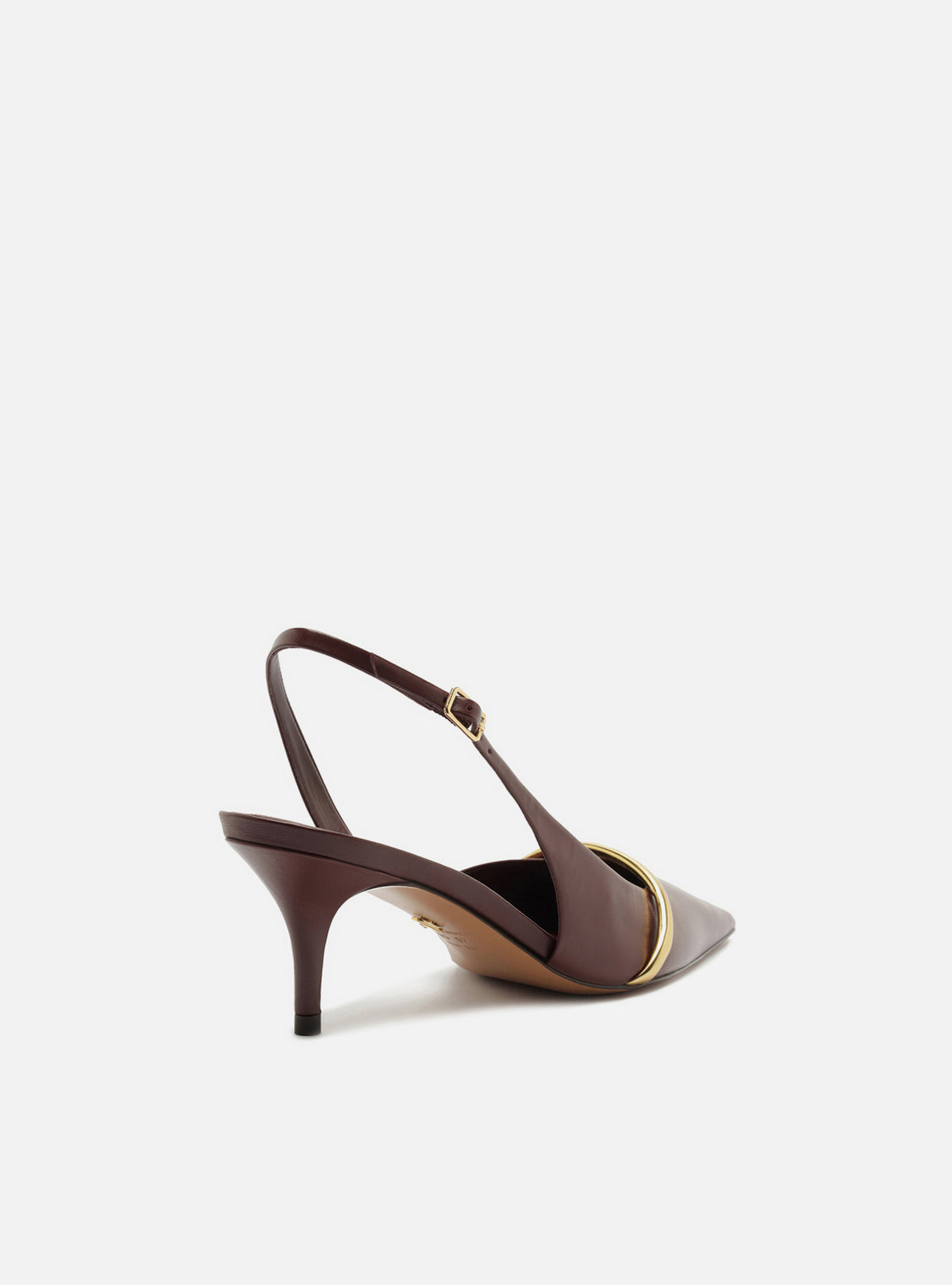 Margaret Mid Stiletto Leather Pump Pumps Fall 26