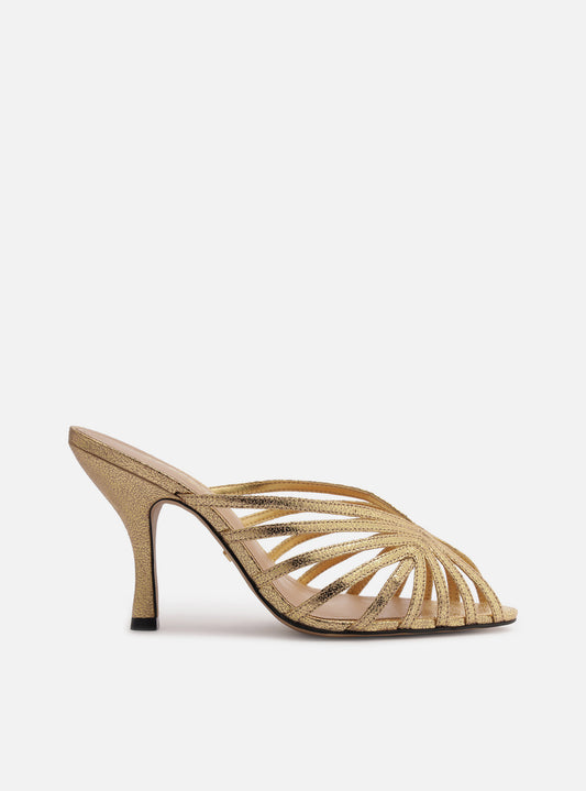 Lucia High Stiletto Mule Sandals R/26