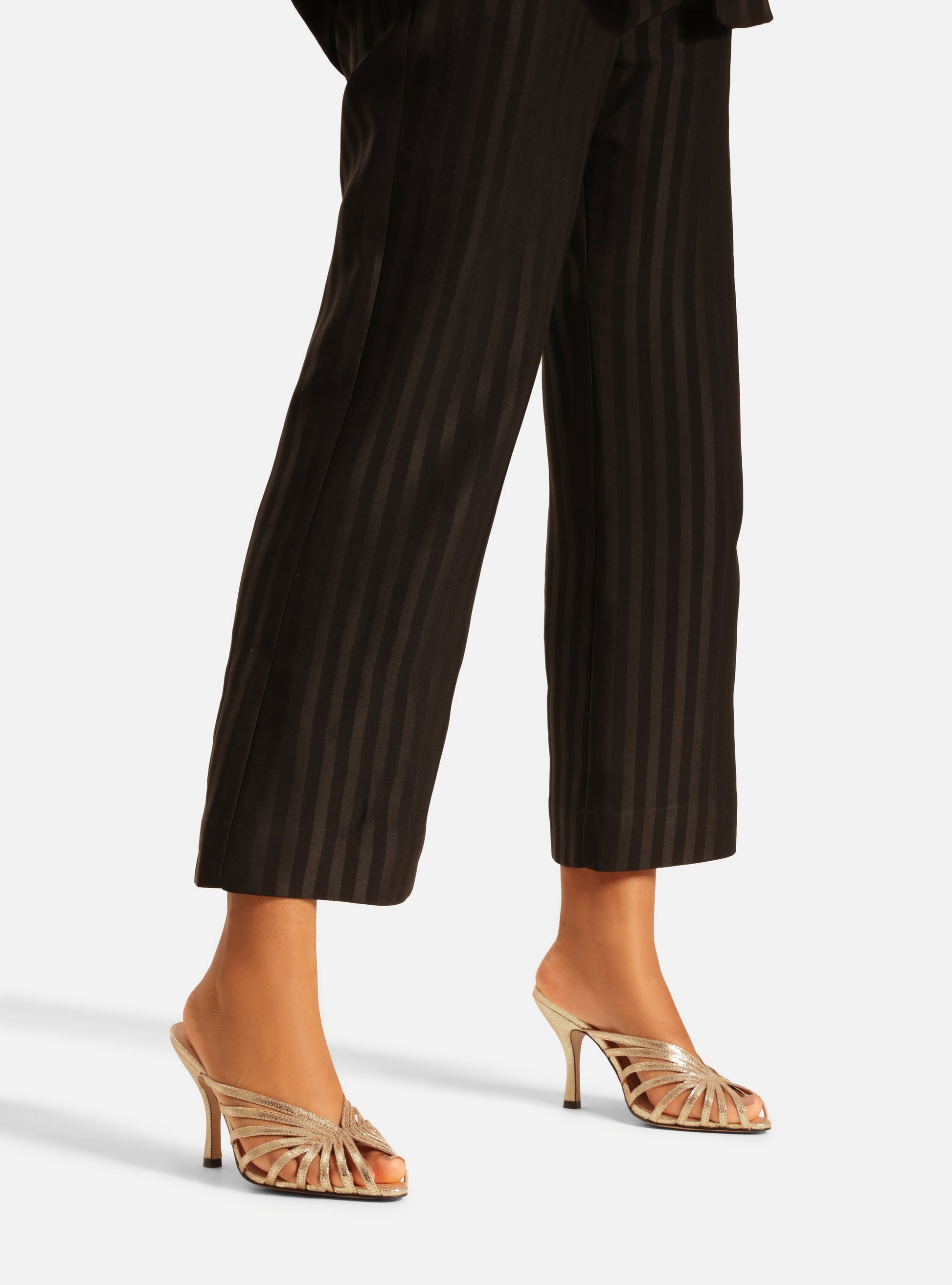 Lucia High Stiletto Mule Sandals R/26