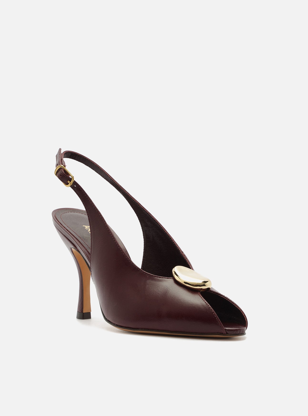 Olivia High Stiletto Leather Pump Pumps R/26